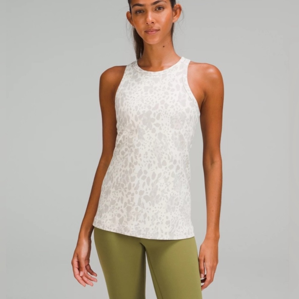 Lululemon Align Waist Length Tank Cheetah Camo